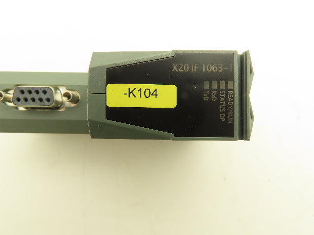 B&R Automation X20 IF 1063-1 PROFIBUS DP V1 Slave Interface Module