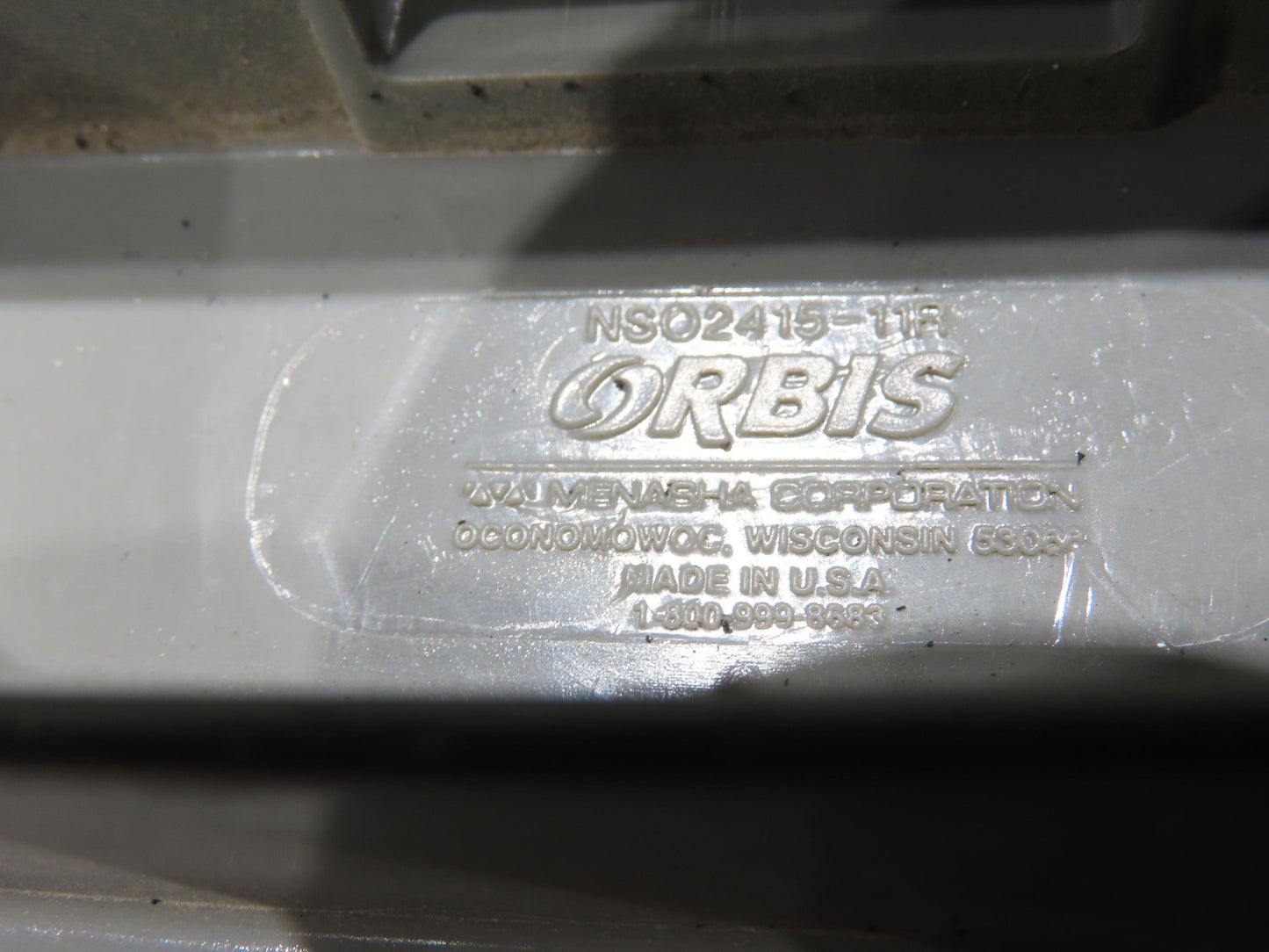 Orbis NSO2415-11 Stackable Plastic Tote Container Bin 24x15x11" Mixed Lot of 18