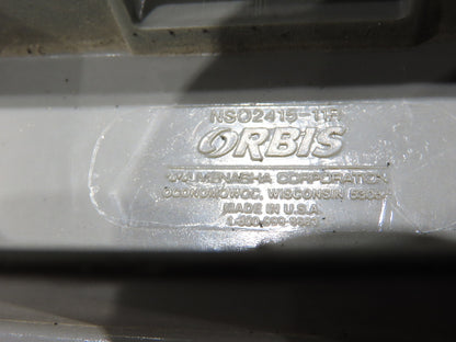 Orbis NSO2415-11 Stackable Plastic Tote Container Bin 24x15x11" Mixed Lot of 18