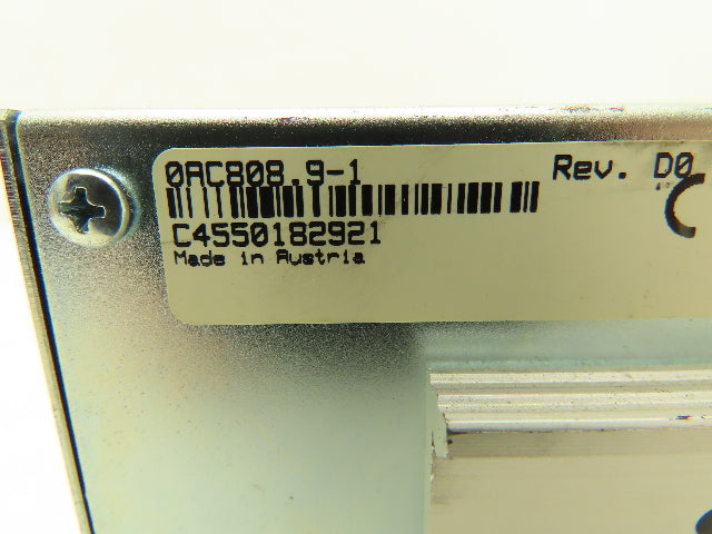 B&R Automation 0AC808.9-1 8-Port 10/100 Ethernet Switch DIN Rail Mountable 24VDC