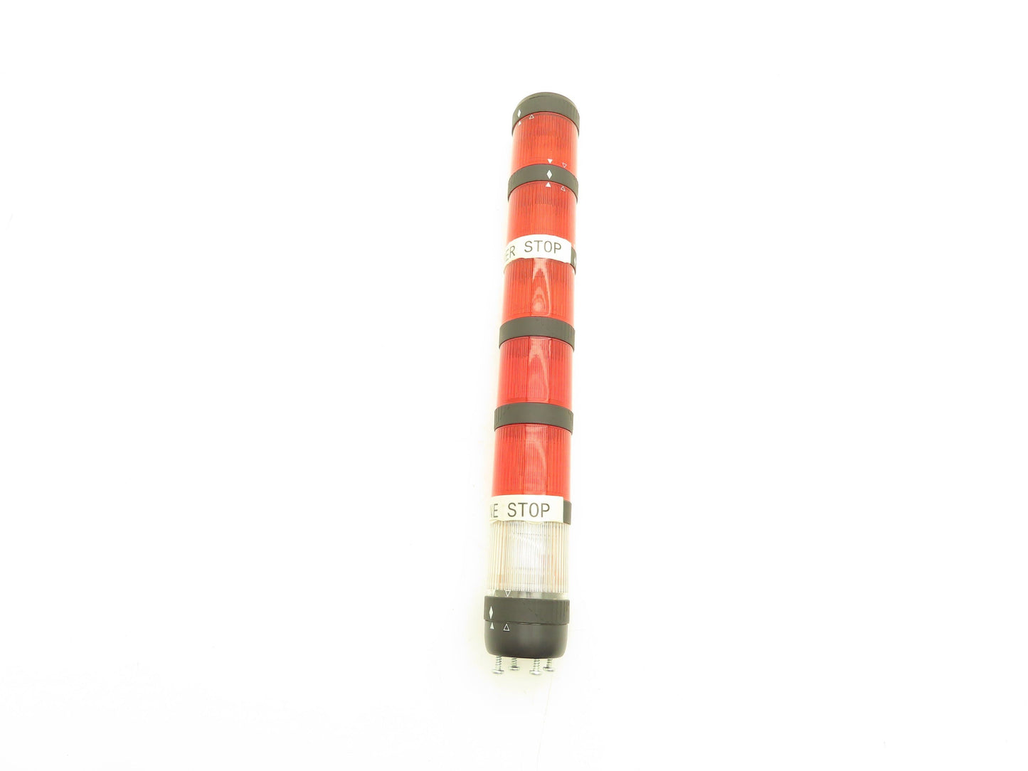 Pfannenberg BR50 Stack light Signal Tower 5x Red 1x Clear 24V AC/DC