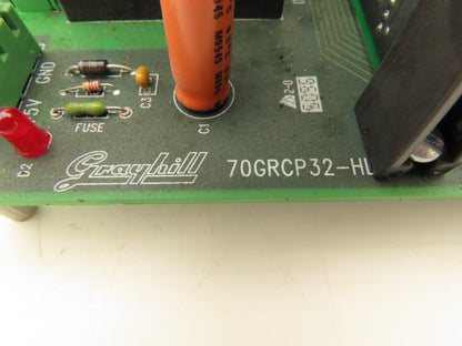 Grayhill 70GRCP32-HL PLC Relay 32-Channel Circuit PMX32D Board 70G-IDC5 Relays