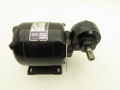 Bodine NCI-33R Gearmotor 1/20Hp 115V 1PH 170 RPM 10:1 Reducer Foot Mount