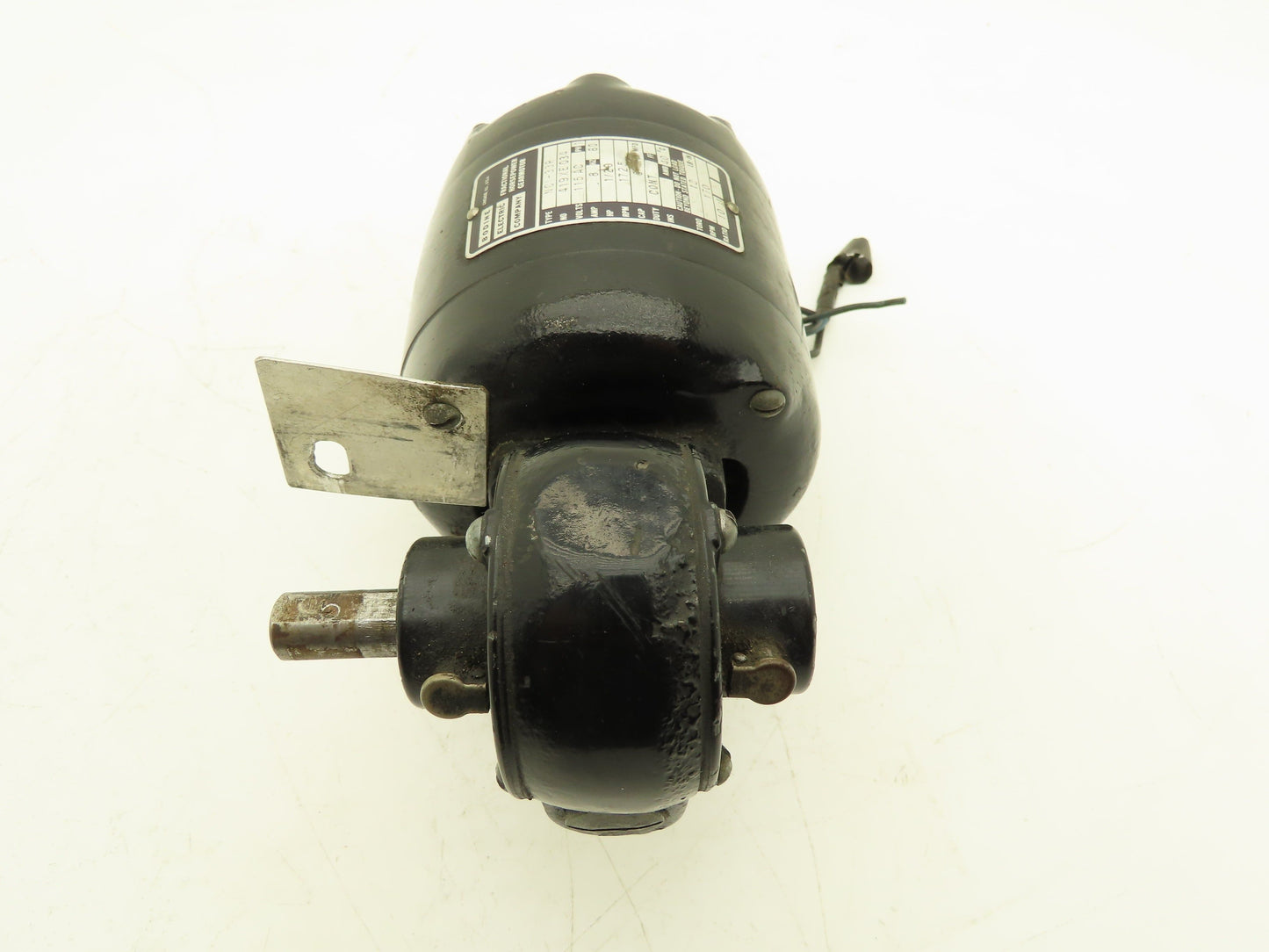 Bodine NCI-33R Gearmotor 1/20Hp 115V 1PH 170 RPM 10:1 Reducer Foot Mount