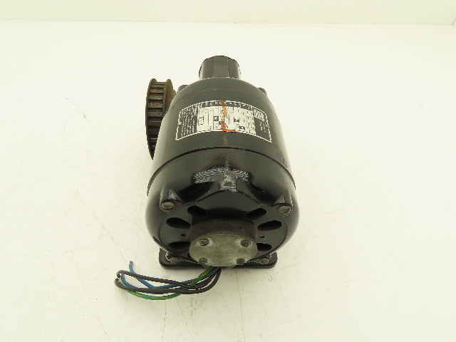 Bodine NCI-34RH Gearmotor 1/15Hp 115V 1PH 170 RPM 10:1 Reducer Foot Mount