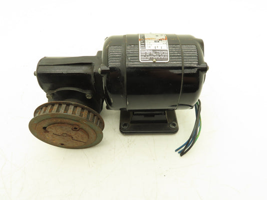 Bodine NCI-34RH Gearmotor 1/15Hp 115V 1PH 170 RPM 10:1 Reducer Foot Mount
