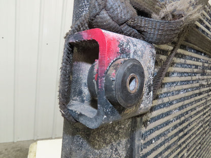 G & O 099G2045-004 Radiator 1997 Oshkosh 28x25" Coolant 3-1/2" ID Inlet Aluminum