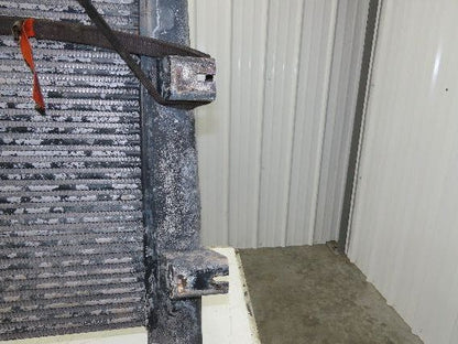 G & O 099G2045-004 Radiator 1997 Oshkosh 28x25" Coolant 3-1/2" ID Inlet Aluminum