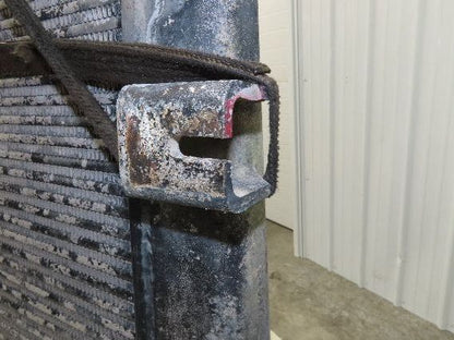 G & O 099G2045-004 Radiator 1997 Oshkosh 28x25" Coolant 3-1/2" ID Inlet Aluminum