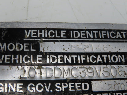 G & O 099G2045-004 Radiator 1997 Oshkosh 28x25" Coolant 3-1/2" ID Inlet Aluminum