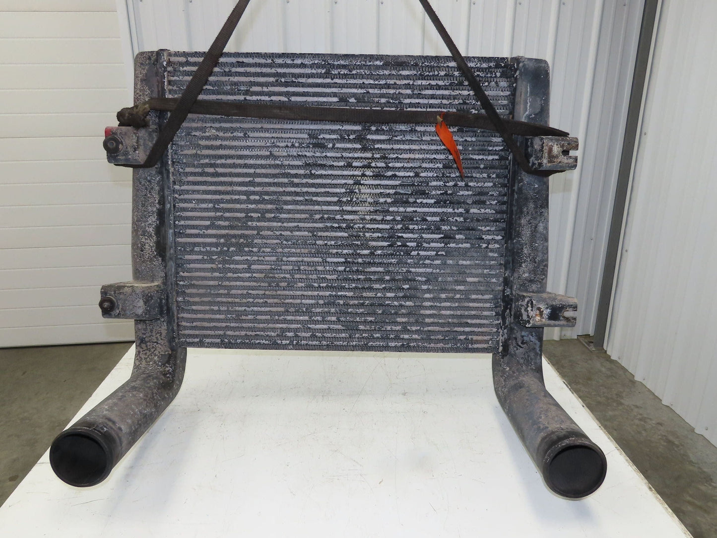 G & O 099G2045-004 Radiator 1997 Oshkosh 28x25" Coolant 3-1/2" ID Inlet Aluminum