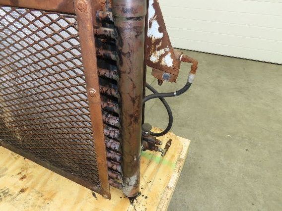Oshkosh F-2146 Hydraulic Heat Exchanger 24x24" Radiator Fan Cooled Flow Control