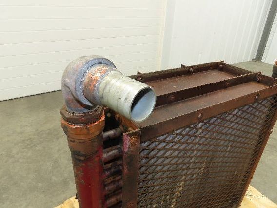 Oshkosh F-2146 Hydraulic Heat Exchanger 24x24" Radiator Fan Cooled Flow Control
