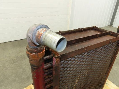 Oshkosh F-2146 Hydraulic Heat Exchanger 24x24" Radiator Fan Cooled Flow Control