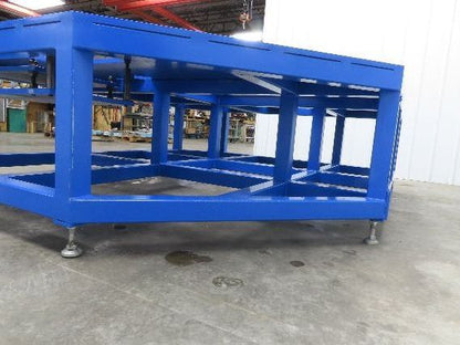 13/16" Steel Top Machine Base Welding Table Work Bench 82-3/4x101-5/8" 28"H