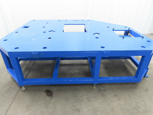 13/16" Steel Top Machine Base Welding Table Work Bench 82-3/4x101-5/8" 28"H