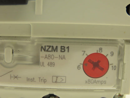 Eaton NZMB1-A80-NA Circuit Breaker 80A 3 Pole 600V