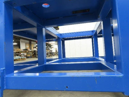 13/16" Steel Top Machine Base Welding Table Work Bench 73x71" 28-1/4"H
