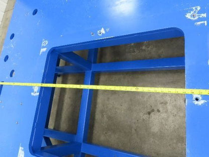 13/16" Steel Top Machine Base Welding Table Work Bench 73x71" 28-1/4"H