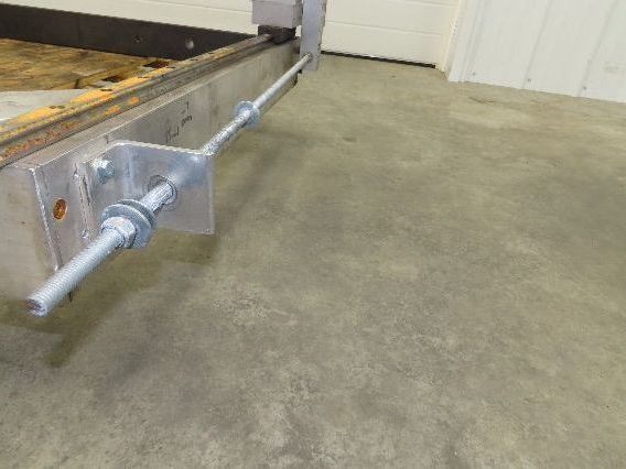 Pressbrake Metal Shear Backstop Ball Screw 29" Adjustable Depth Travel Guide