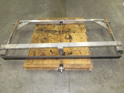 Pressbrake Metal Shear Backstop Ball Screw 29" Adjustable Depth Travel Guide