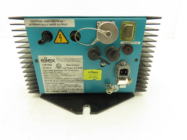 Eltex DAG75 High Voltage Generator Power Supply 115V Input DC Output