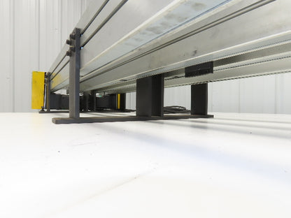 NKE CSB89A-PS-MD-130-1700-36-90W Plastic Chain Conveyor 2-Row Double 220V 3PH