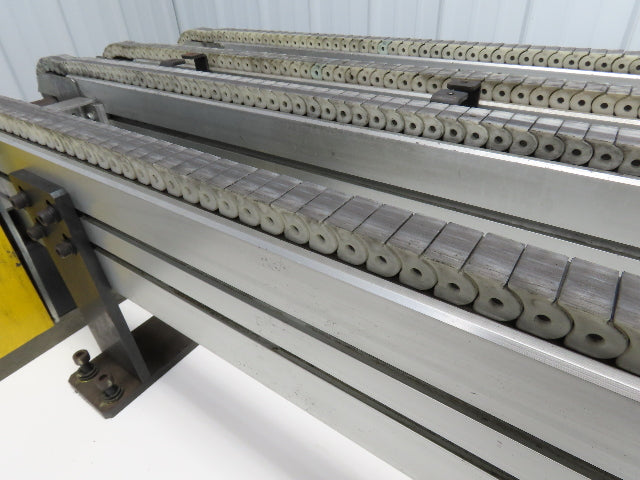 NKE CSB89A-PS-MD-130-1700-36-90W Plastic Chain Conveyor 2-Row Double 220V 3PH