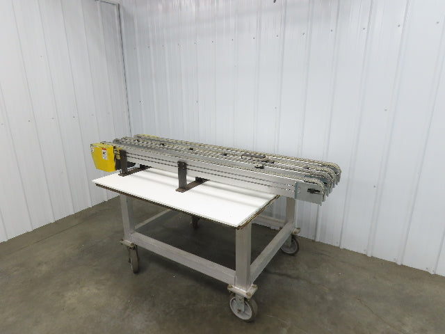 NKE CSB89A-PS-MD-130-1700-36-90W Plastic Chain Conveyor 2-Row Double 220V 3PH