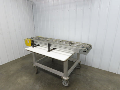NKE CSB89A-PS-MD-130-1700-36-90W Plastic Chain Conveyor 2-Row Double 220V 3PH