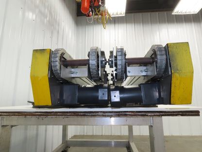 NKE CSB89A-PS-MD-130-1700-36-90W Plastic Chain Conveyor 2-Row Double 220V 3PH