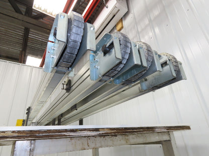 NKE CSB89A-PS-MD-130-1700-36-90W Plastic Chain Conveyor 2-Row Double 220V 3PH