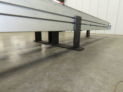 NKE CSB89A-PS-MD-130-2160-36-90W-3 Plastic Chain Conveyor 2-Row Double 220V 3PH