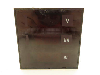 IME DGP3-96 Electrical Display 0-600 Volts 0-5 Amps 40-80 Hertz