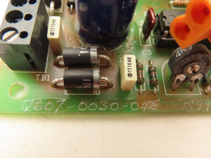 PressTech 7607-0030-04E Power Supply Circuit Board 25VAC Input 11VDC Output