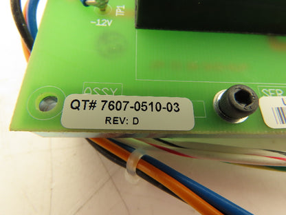 PressTech 7607-0510-03 7607-6540 Power Supply Circuit Board +/-12VDC