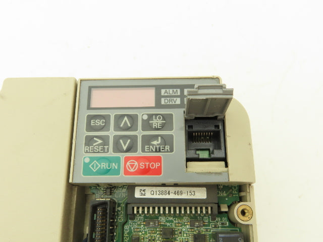 Yaskawa CIMR-VU4A0002JAA Variable Frequency Drive 3PH 0-480V 0-400Hz 1.8A Output