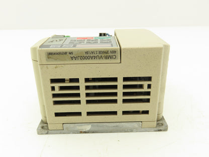 Yaskawa CIMR-VU4A0002JAA Variable Frequency Drive 3PH 0-480V 0-400Hz 1.8A Output