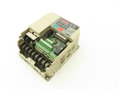 Yaskawa CIMR-VU4A0002JAA Variable Frequency Drive 3PH 0-480V 0-400Hz 1.8A Output