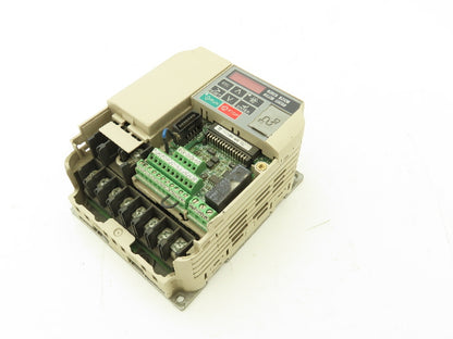 Yaskawa CIMR-VU4A0002JAA Variable Frequency Drive 3PH 0-480V 0-400Hz 1.8A Output