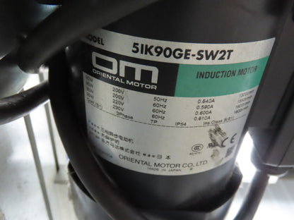 NKE CSB89A-PS-350-2500-100-90W-3 Plastic Chain Conveyor 2-Row 15"x103" 220V 3PH