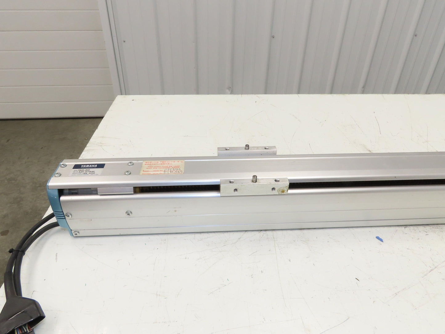 Yamaha T920-800 Robot Servo Linear Actuator 800mm Travel Encoder Ballscrew
