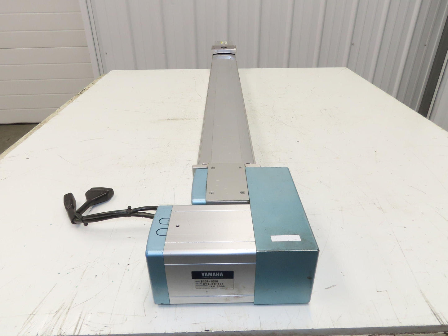 Yamaha B10R-1050 Robot Servo Linear Actuator 1050mm Travel Encoder Belt