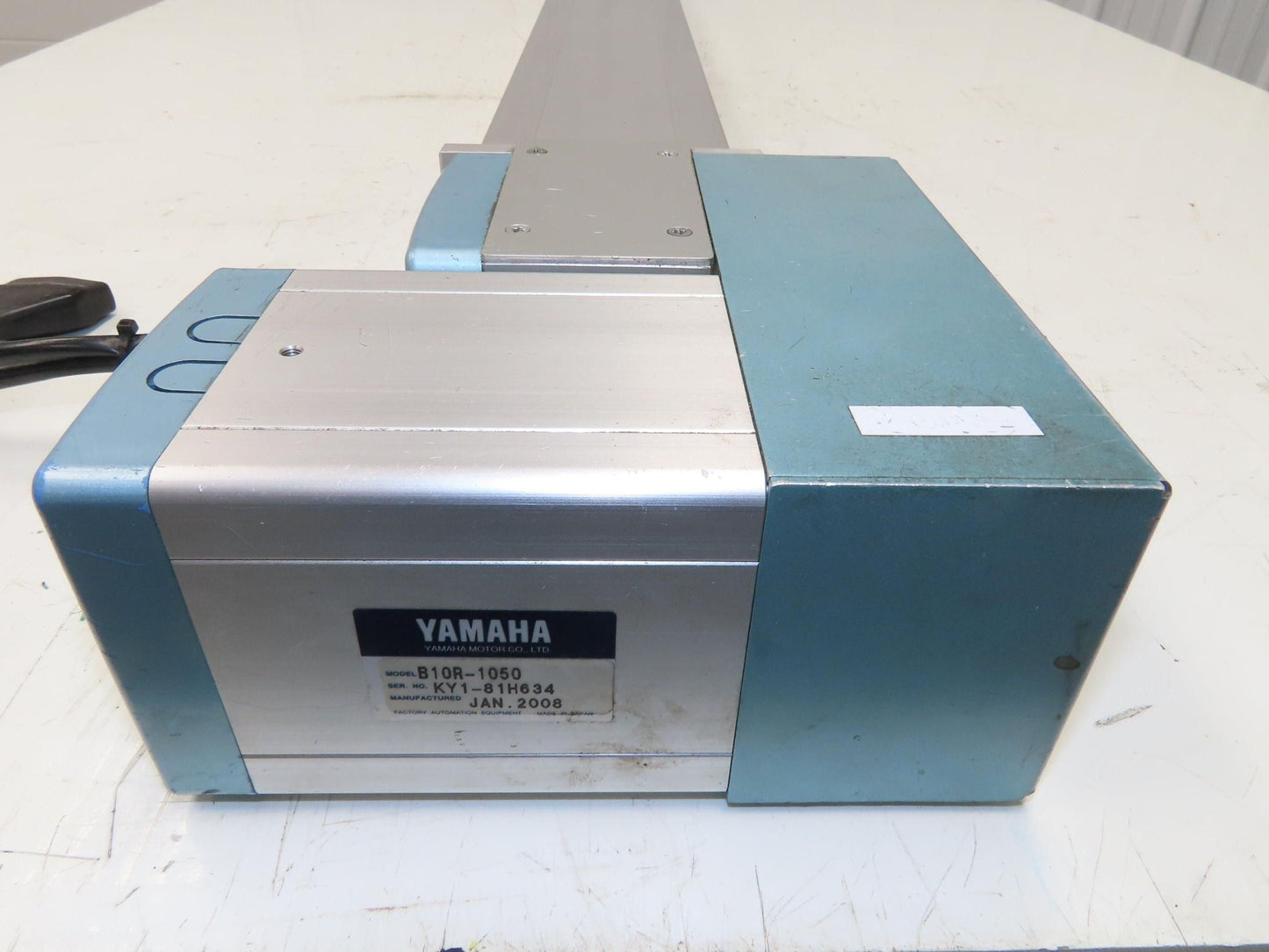 Yamaha B10R-1050 Robot Servo Linear Actuator 1050mm Travel Encoder Belt