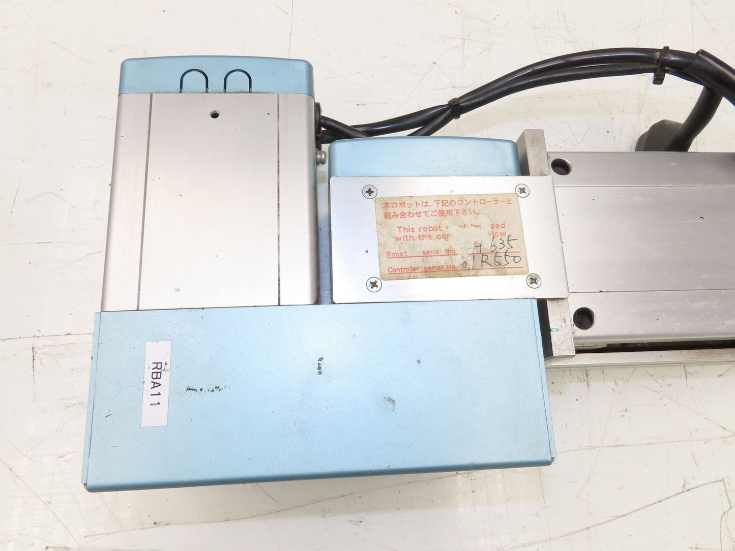 Yamaha B10R-1450 Robot Servo Linear Actuator 1450mm Travel Encoder Belt