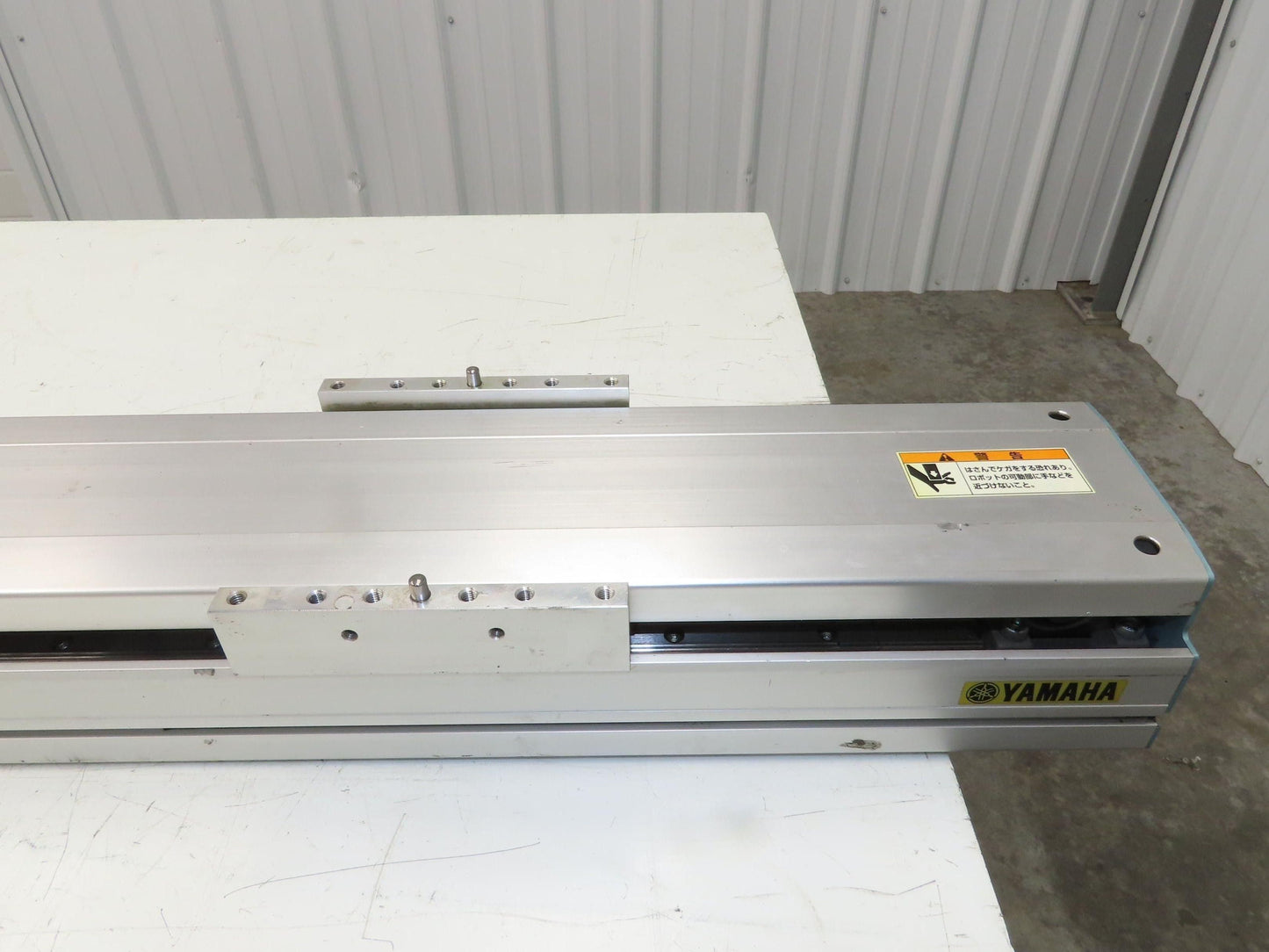 Yamaha B14HR-1350 Robot Servo Linear Actuator 1350mm Travel Encoder Belt