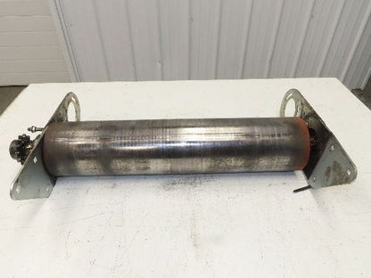 Automotion 5" Crowned Drive Pulley Roller Assembly for 24" Incline Belt Conveyor