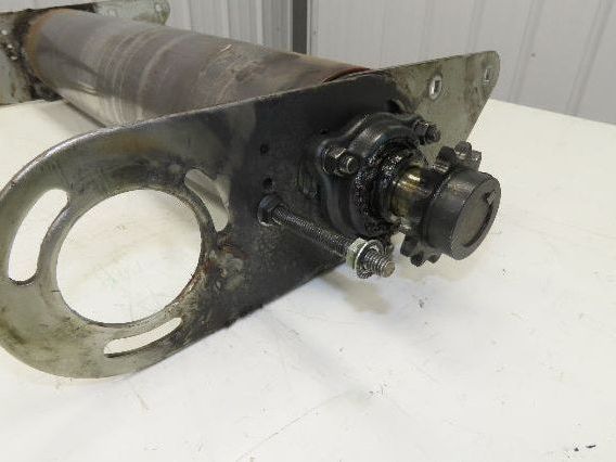 Automotion 5" Crowned Drive Pulley Roller Assembly for 24" Incline Belt Conveyor