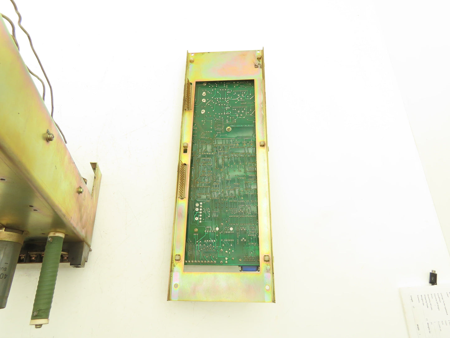 Fanuc A06B-6042-H102 CNC DC Servo Amplifier Drive Velocity Control Unit