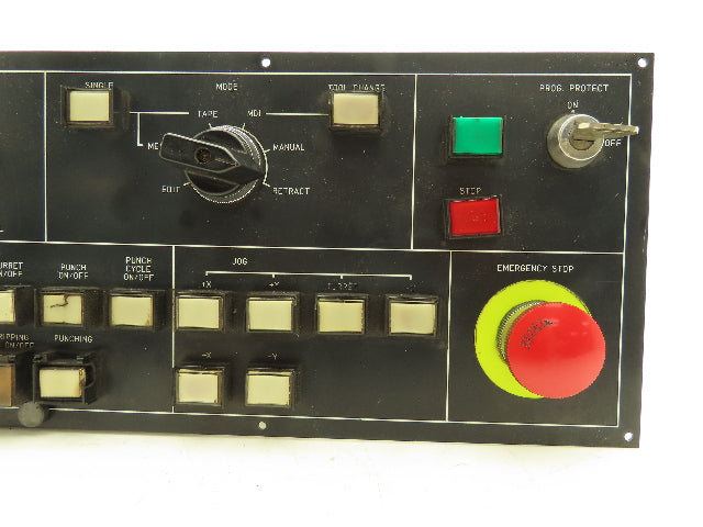 Fanuc A02B-6051-C392 Turret Punch Control Panel Operator Interface